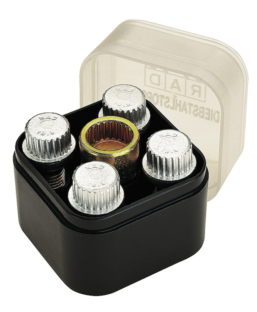 RAD Wheel Lock Bolt 14mmx1.5, 25mm Shank, Cone Seat Otis Inc LA